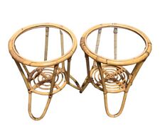 Pair vintage bamboo for sale  NEWTON ABBOT