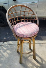 Bamboo rattan swivel for sale  Romeo