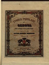 Storia popolare genova usato  Italia