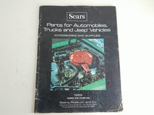 Catálogo Sears 1969 Automóviles Camiones y Jeep Vehículos Accesorios y Suministros segunda mano  Embacar hacia Mexico