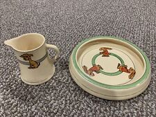 plate roseville bunny pottery for sale  Geneva