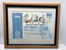 Stock certificate walt for sale  Telford
