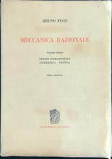 Meccanica razionale vol usato  Italia