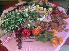 Kunstblumen stoffblumen efeu gebraucht kaufen  Lünen