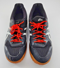 Usado, Tênis de corrida Asics Gel-Rocket masculino tamanho 10 1/2 preto laranja 1071a030 comprar usado  Enviando para Brazil