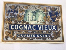 Etiquette cognac vieux d'occasion  Avignon