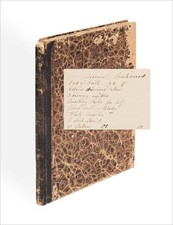 1866 to1873 manuscript for sale  USA