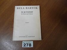 Bela bartok concert for sale  WALTON ON THE NAZE