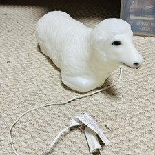 Molde de sopro plástico espuma geral vintage presépio ovelha cordeiro decoração de Natal 18" comprar usado Molde de sopro plástico espuma geral vintage presépio ovelha cordeiro decoração de Natal 18" comprar usado  Enviando para Brazil