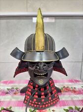 Capacete de armadura samurai japonês pessoa real capacete e viseira vestíveis comprar usado  Enviando para Brazil