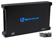 Amplificador de áudio veicular Rockville dB14 4000 Watt pico/1000w RMS mono 2 Ohm comprar usado  Enviando para Brazil