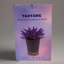 Difusor de óleo essencial de lavanda artificial Taoyang aromaterapia vaso planta comprar usado  Enviando para Brazil