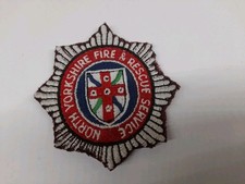 Fire service embroidered for sale  RIPON