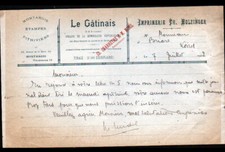 Montargis imprimerie journal d'occasion  Baugy