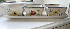 Vintage flower condiment for sale  LEEDS