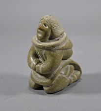Vintage inuit soapstone for sale  Northville