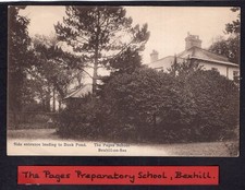 C1910 pages school for sale  BISHOP'S STORTFORD