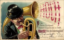 Präge litho glückwunsch gebraucht kaufen  Berlin