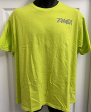 Zumba Wear Unissex T Zumba Verde UM TAMANHO serve para impressão de logotipo mais sólida, usado comprar usado  Enviando para Brazil