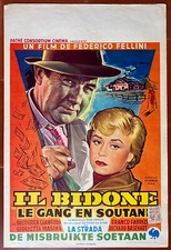 Locandina Belga Il Bidone Giulietta Masina Federico Fellini Broderick Crawford' comprar usado  Enviando para Brazil