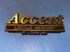 Accent lincoln mercury for sale  Elmhurst