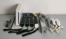 Pacote de console Nintendo Wii - Branco *Com 4x controles e cabos Motion Plus*, usado comprar usado  Enviando para Brazil