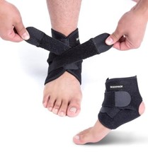 Suporte de tornozelo ajustável para recuperação de lesões e esportes compressão de neoprene comprar usado  Enviando para Brazil