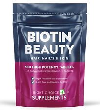 Biotin 000mcg 180 for sale  LOANHEAD