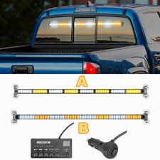 Luz de para-brisa LED Traffic Advisor emergência estroboscópio aviso perigo âmbar/branco comprar usado  Enviando para Brazil