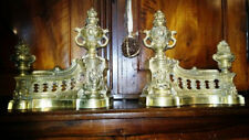 Splendide paire chenets d'occasion  Loches