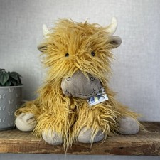 Vaca trufas médias Jellycat - Almofada fofa de vaca - Vaca das terras altas 16"", usado comprar usado  Enviando para Brazil