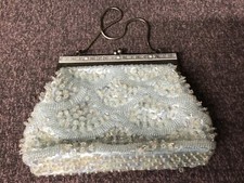 Hermosa Cartera Delill Cristal y Cuentas Hecha en Hong Kong segunda mano  Embacar hacia Mexico