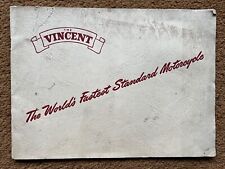 Vincent black shadow for sale  COLCHESTER