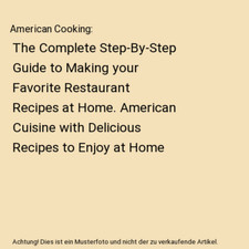 American cooking the gebraucht kaufen  Trebbin