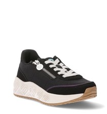 Tênis Justice Sport Varsity preto com zíper elegante na lateral tamanho 4, usado comprar usado  Enviando para Brazil