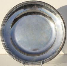 Plat argent xixème d'occasion  Elliant