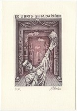 Petr melan exlibris gebraucht kaufen  Berlin