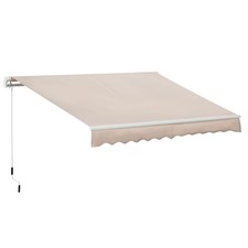 Outsunny retractable awning for sale  GREENFORD