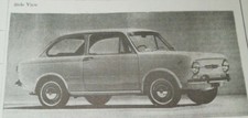 Fiat 850 1967 for sale  ST. AUSTELL