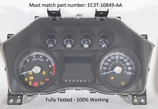 2014 Ford F-250 4X4 painel de instrumentos cluster velocímetro EC3T-10849-AA 343K milhas comprar usado  Enviando para Brazil