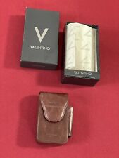 Valentino leather lighter d'occasion  Expédié en Belgium