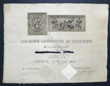 Società genovese scherma usato  Vimodrone