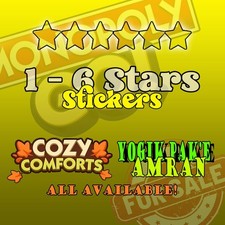 TODOS OS ADESIVOS DISPONÍVEIS 1 ESTRELA A 5 ESTRELAS MONO_POLY_GO! ÁLBUM ADESIVO BON APPETIT comprar usado  Enviando para Brazil