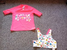girls sunsafe swimwear for sale  COLWYN BAY