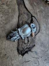 Broche fantaisie hibou d'occasion  Baisieux