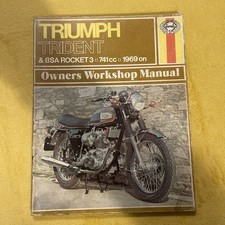Haynes triumph trident for sale  HAILSHAM