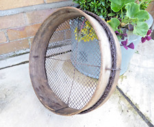 Vintage sieve wooden for sale  HOLT