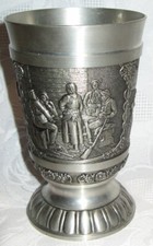 Zinnbecher becher kelch gebraucht kaufen  Deutschland