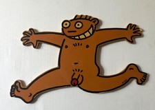 Vtg cartoon homme d'occasion  Expédié en Belgium