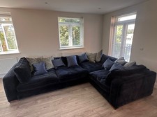 Shaped corner sofa. for sale  CHERTSEY